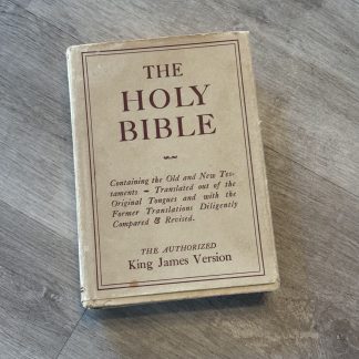 Vintage KJV Bible