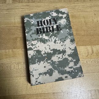 Camo Paperback NIV Bible